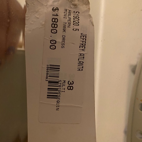 Halpern Mini “ tank “ Sequence Dress - Picture 5 of 8